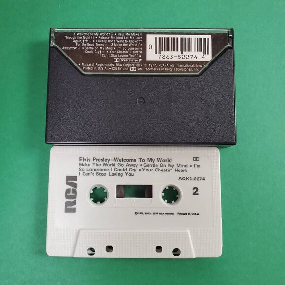 Elvis Presley – Welcome to My World Cassette Album RCA 1977 - Picture 4 of 5